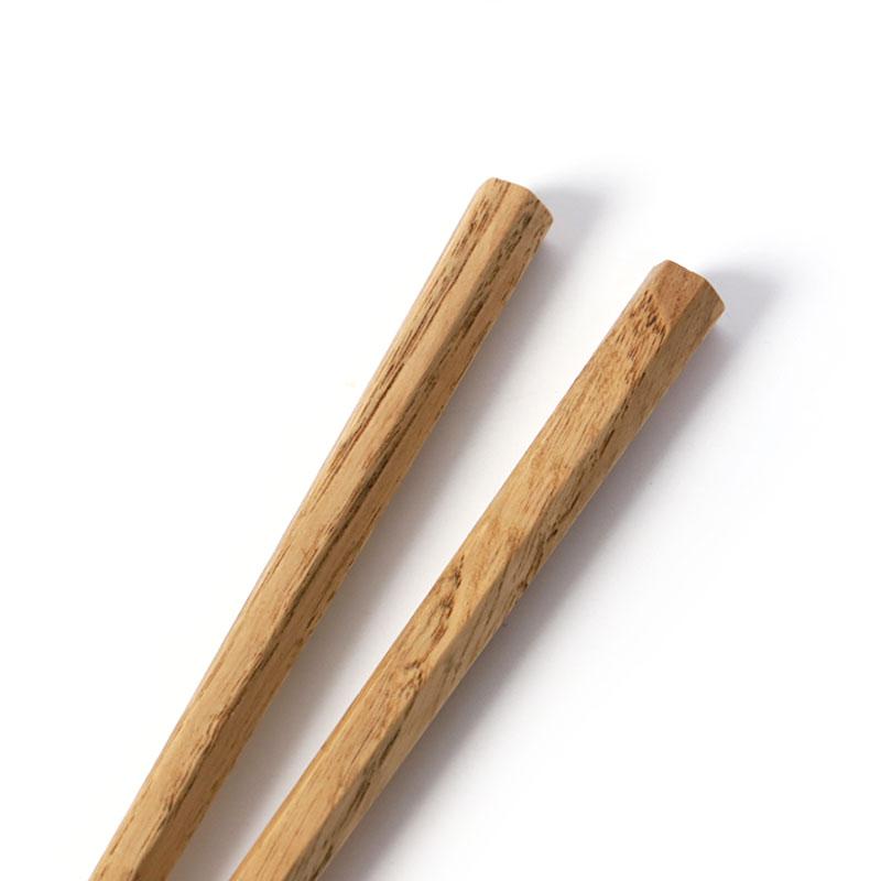 みよし漆器本舗 【50%OFF】 箸 天然木製 もちやすい 六角 栗 23.5cm 漆