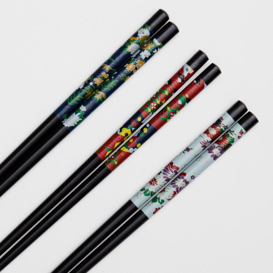 みよし漆器本舗 天然木製 箸 5膳セット 雅友禅 ギフトBOX入り お箸 お