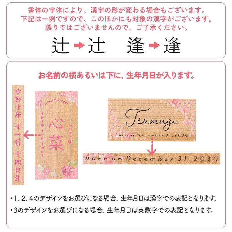 雛人形 コンパクト 名入れ無料 木札 かわいい ミニ 織部錦雛飾り ひな人形 おしゃれ ひな祭り 名前 札 名入れ 雛祭り 今どき 小さい 初節句_13