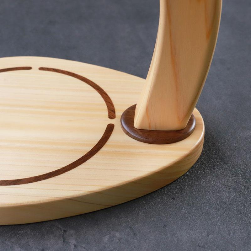 みよし漆器本舗 コーヒー ドリップスタンド 取手型 日本製 木製 桧