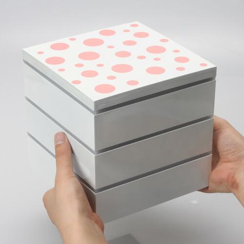 回転台付き三段重 回転台付き三段重