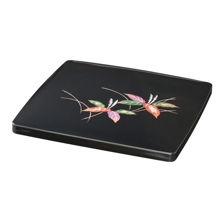 みよし漆器本舗 紀州塗り 6.5寸 三段 重箱 黒内朱 二人静 運動会 大型