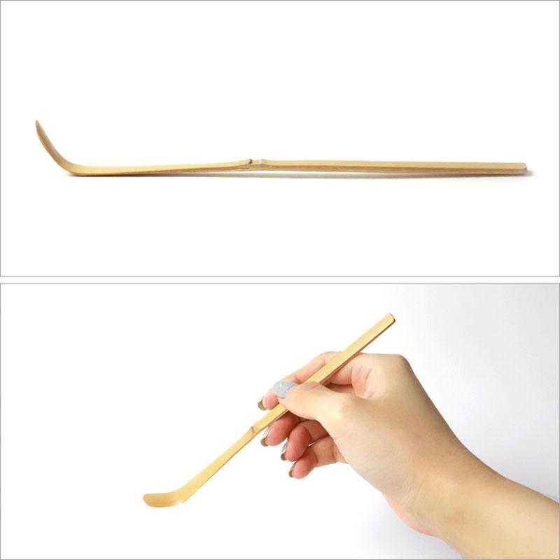 みよし漆器本舗 【クーポン有】 茶杓 白竹 茶しゃく 天然竹製 茶道
