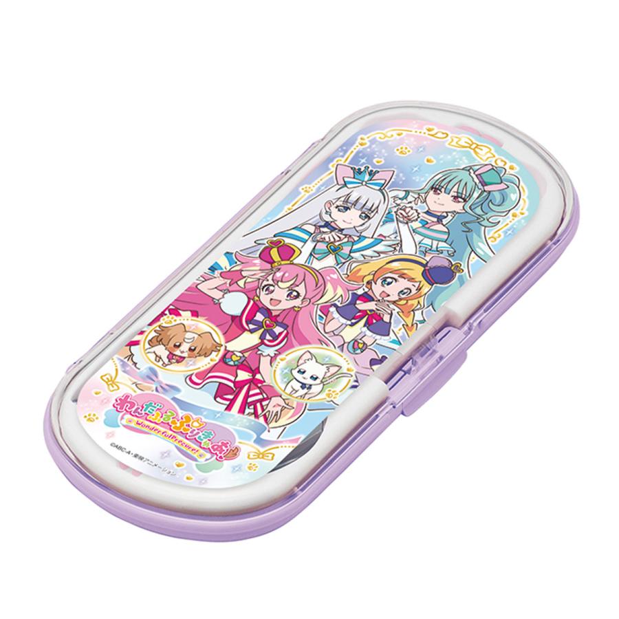みよし漆器本舗 わんだふるぷりきゅあ！ トリオセット 箸 スプーン