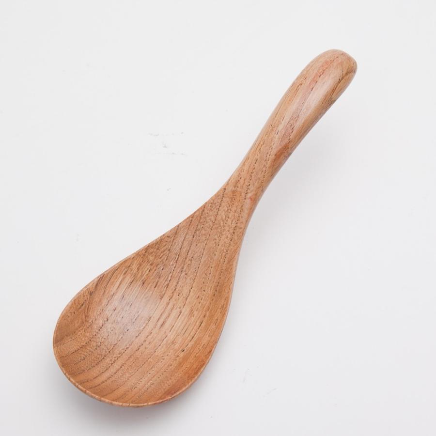 みよし漆器本舗 50％OFF レンゲ 栗の木 天然木製 レンゲスプーン