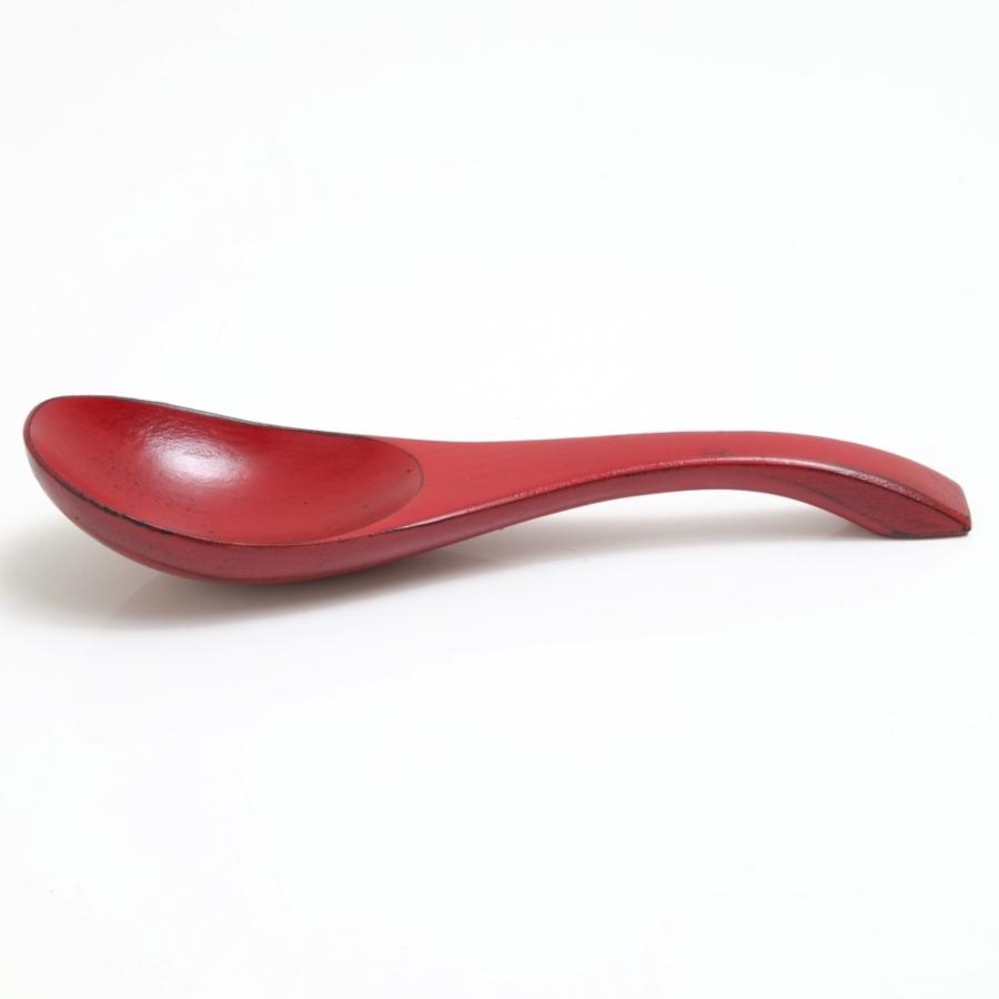 みよし漆器本舗 レンゲ 漆塗り 天然木製 15.5cm 根来 レンゲ みよし漆器本舗 レンゲ 漆塗り 天然木製 15.5cm 根来 レンゲ
