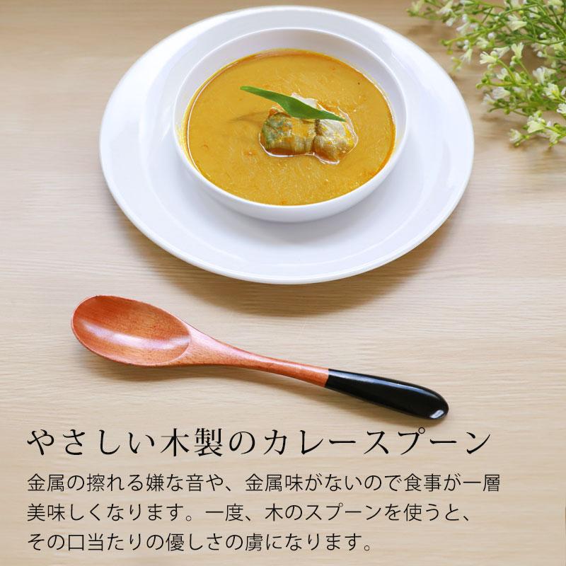 木製 スープカップ スリ漆5客と19.5cmカレースプーン スリ漆5本 みよし漆器本舗 カレースプーン 黒 漆塗り 19cm 大きめ おしゃれ