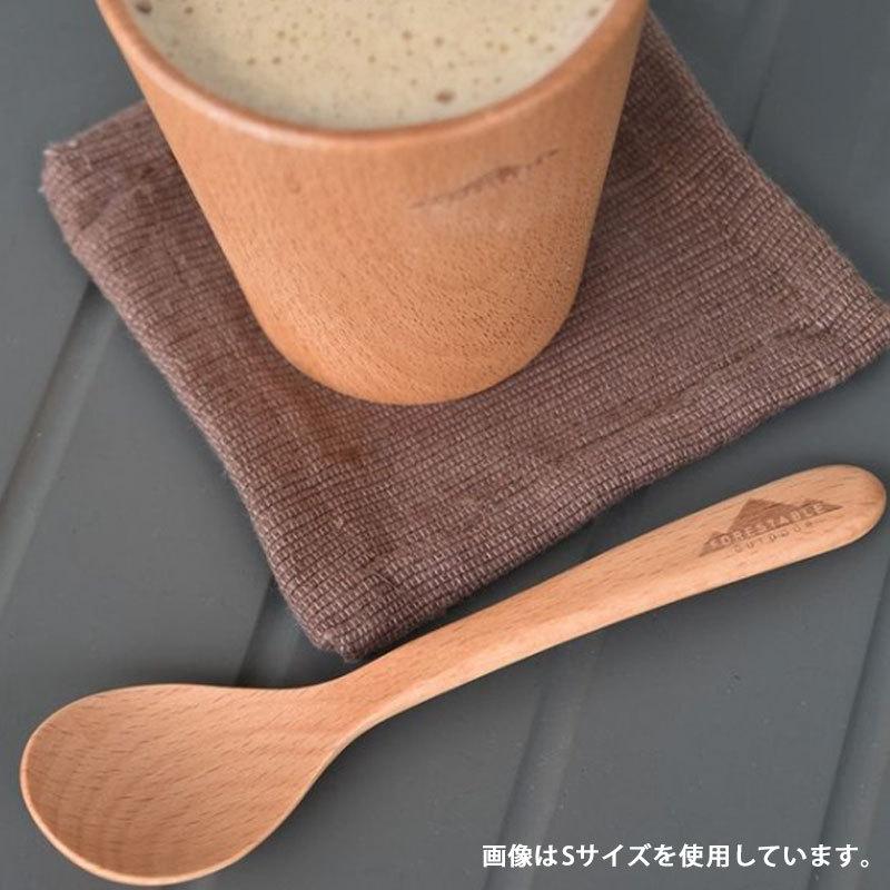 みよし漆器本舗 【クーポン有】 FOREStable 木製 スプーン 20cm L