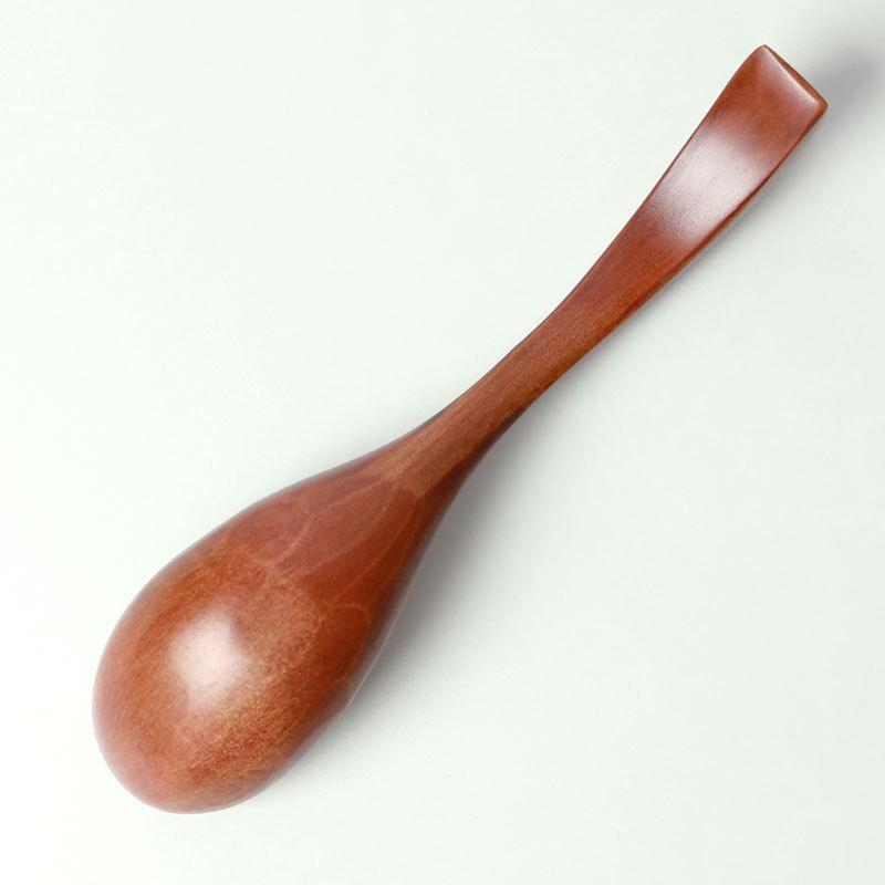 みよし漆器本舗 【50%OFF】 天然木製 ロングレンゲ 漆塗り みよし漆器本舗 【50%OFF】 天然木製 ロングレンゲ 漆塗り