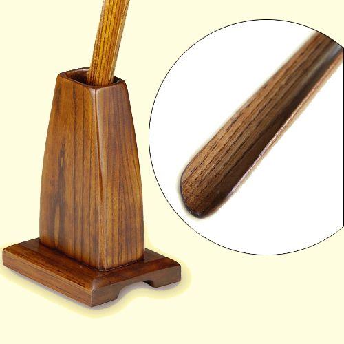 高速配送 靴べら 天然木製 Dxロング靴べらセット 70cm スタンドセット 漆塗り おしゃれ 靴ベラ くつべら Riosmauricio Com