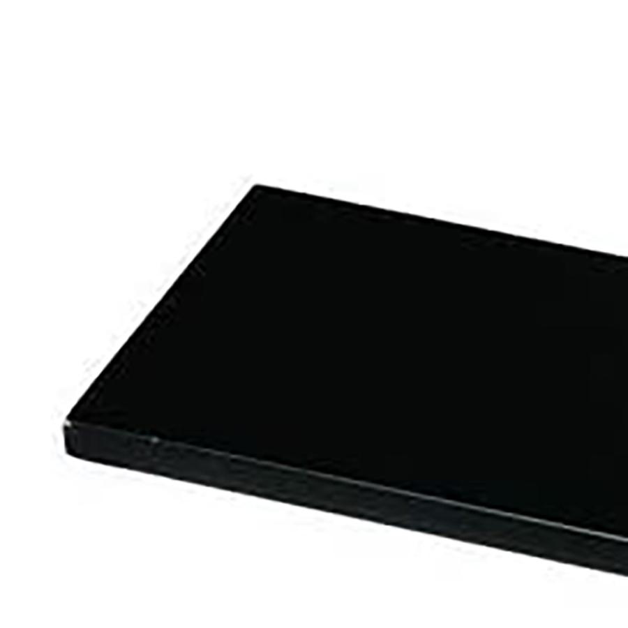 みよし漆器本舗 紀州塗り 花台 短冊板 7号 黒/朱 リバーシブル敷板