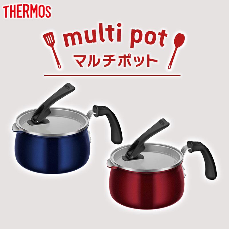 みよし漆器本舗 5%OFF THERMOS マルチ IH対応 片手 18cm 2.1リットル