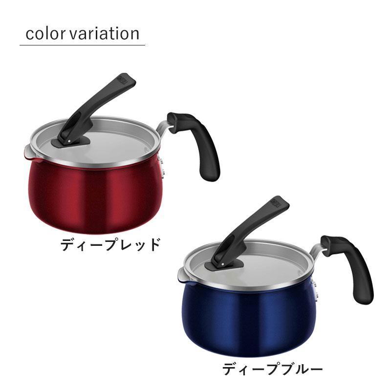 みよし漆器本舗 5％OFF THERMOS マルチポット 鍋 IH対応 片手鍋 18cm