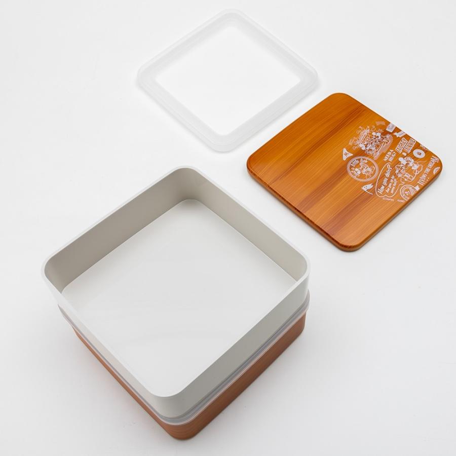 みよし漆器本舗 重箱 Disney ミッキー ミッキーマウス BG 5.0 2段