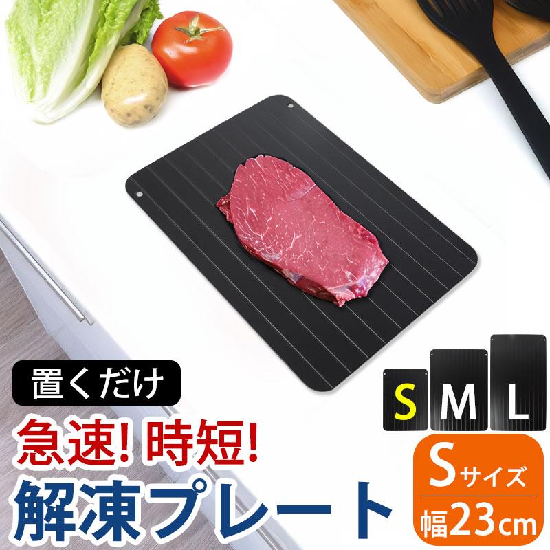 みよし漆器本舗 解凍プレート Sサイズ 230×165mm 急速解凍 プレート