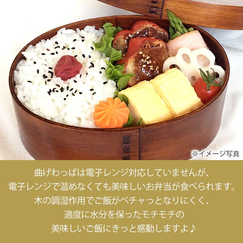 みよし漆器本舗 お弁当箱 曲げわっぱ 小判型 弁当箱 白木 匠磨