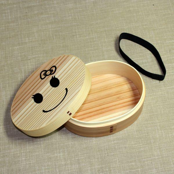 みよし漆器本舗 お弁当箱 まげワッパちゃん 曲げわっぱ 500ml 1