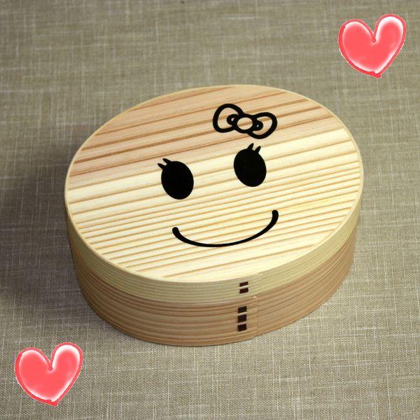 みよし漆器本舗 お弁当箱 まげワッパちゃん 曲げわっぱ お弁当箱 500ml