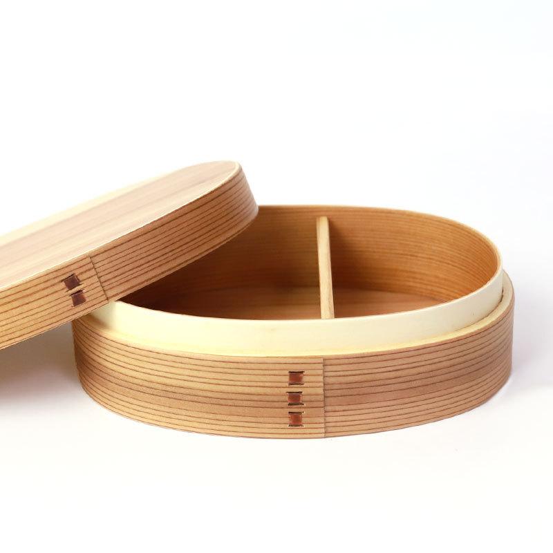 みよし漆器本舗 曲げわっぱ ミニ お弁当箱 白木 300ml こども 弁当箱 1