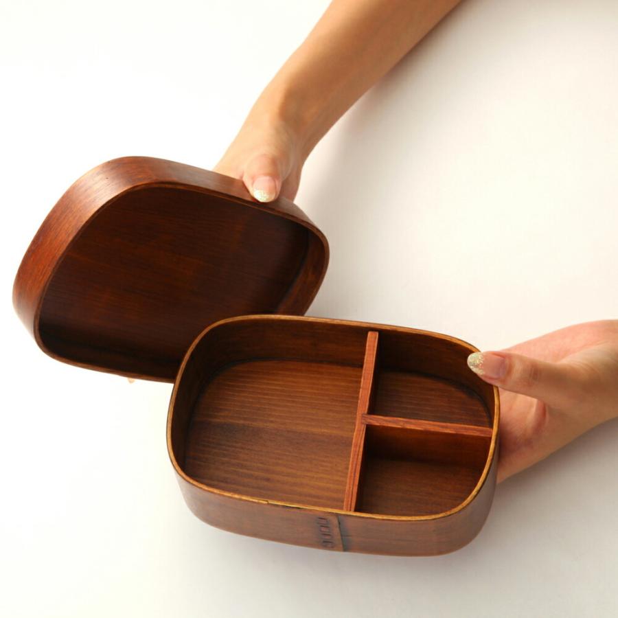 みよし漆器本舗 10％OFF お弁当箱 曲げわっぱ 小判 弁当箱 700ml 1段