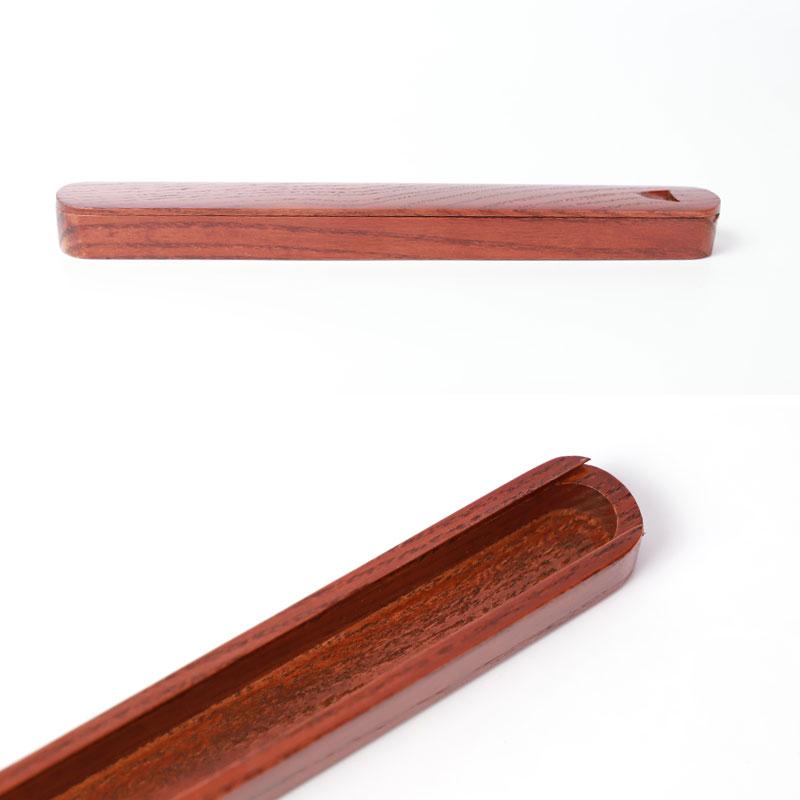 みよし漆器本舗 10％OFF 箸箱 スライド 木製 くりぬき マイ箸箱（大