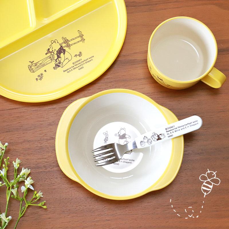 みよし漆器本舗 くまのプーさん 子ども用 食器セット Disney