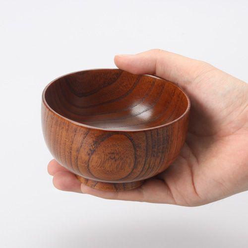 みよし漆器本舗 天然木製 子供椀 木目 漆塗り 汁椀 おわん お椀 スープ