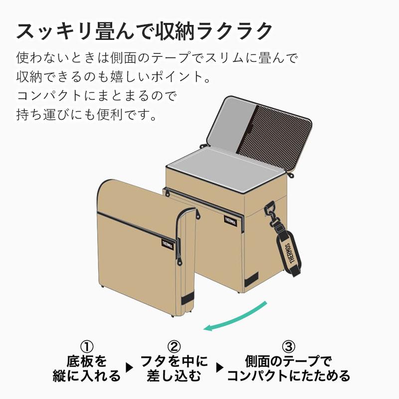 サーモス 保冷バッグ 20L RFD-0201 ソフトクーラー 大容量 ポケット