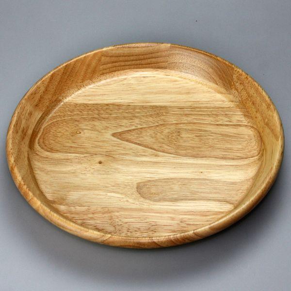 みよし漆器本舗 天然木製 カレー皿 ナチュラル 27cm : 曲げわっぱと