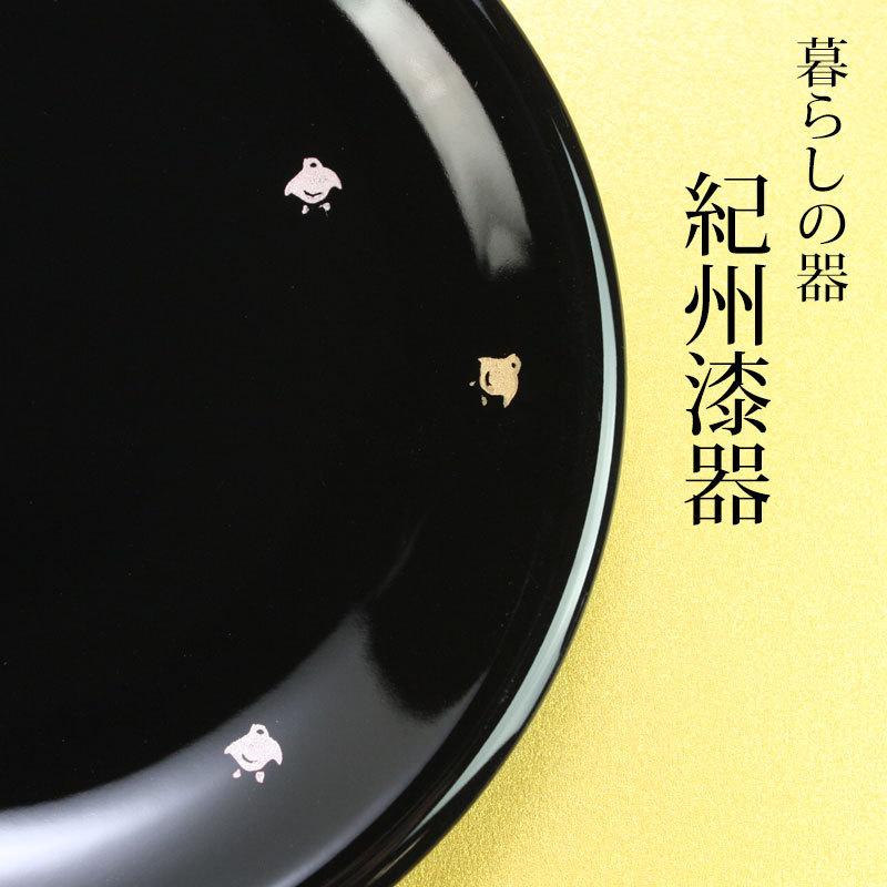 みよし漆器本舗 漆器 銘々皿 5寸 15cm 黒 千鳥 セット (5枚入 みよし漆器本舗 漆器 銘々皿 5寸 15cm 黒 千鳥 セット (5枚入
