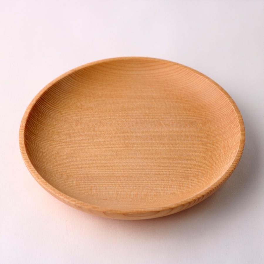 みよし漆器本舗 天然木製 杉の木皿 丸 11.5cm : 曲げわっぱと漆器