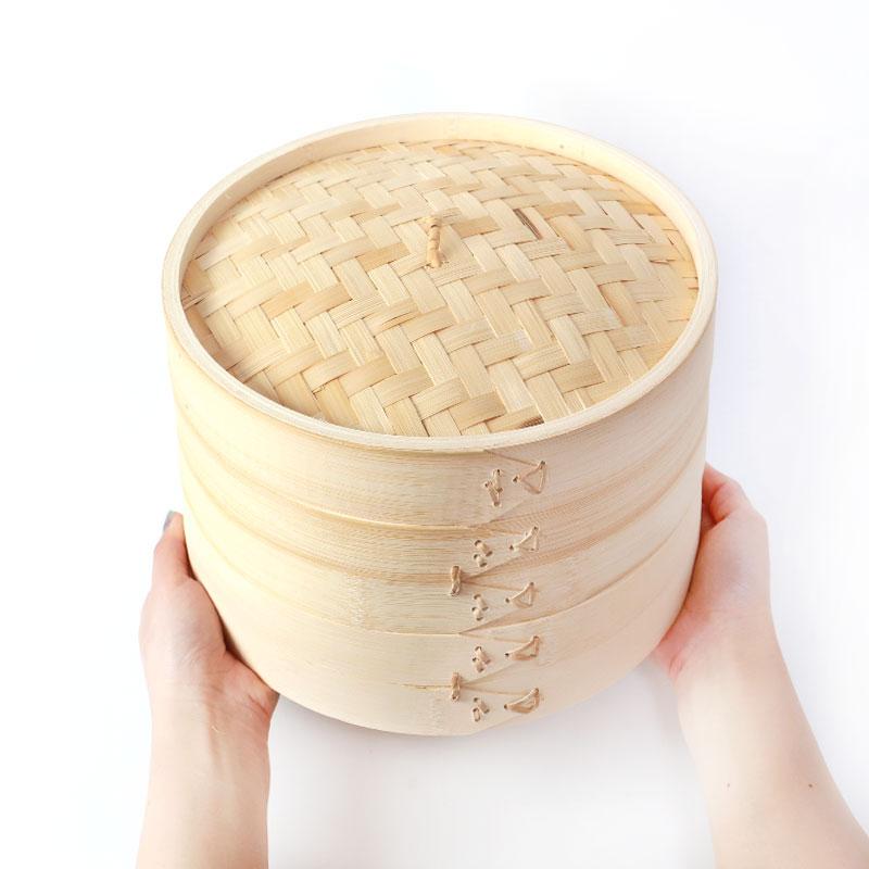 50％OFF 竹製中華せいろ セイロ 蒸篭 蒸籠 27cm bamboo 蒸し器 本体