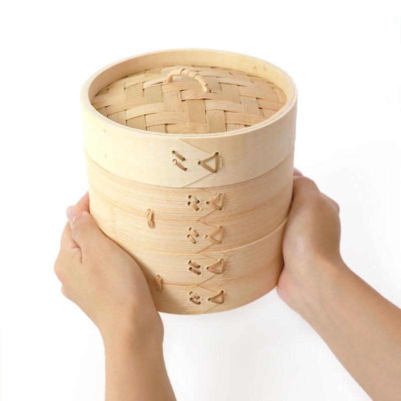 竹製中華せいろ セイロ 蒸篭 蒸籠 15cm せいろ蒸し器 蒸し器 ふた 本体