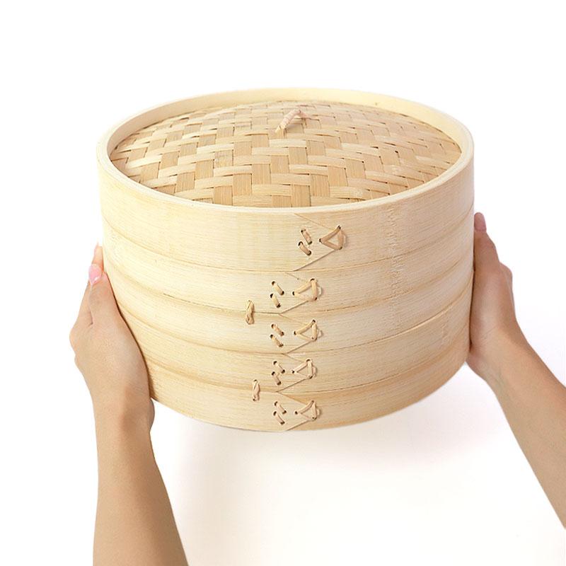 竹製中華せいろ セイロ 蒸篭 30cm bamboo 蒸し器 ふた 本体 バラ売り（別売） 蒸しかご 竹 肉まん 蒸し野菜 蒸し料理 半額アウトレット50％OFF｜miyoshi-ya｜12