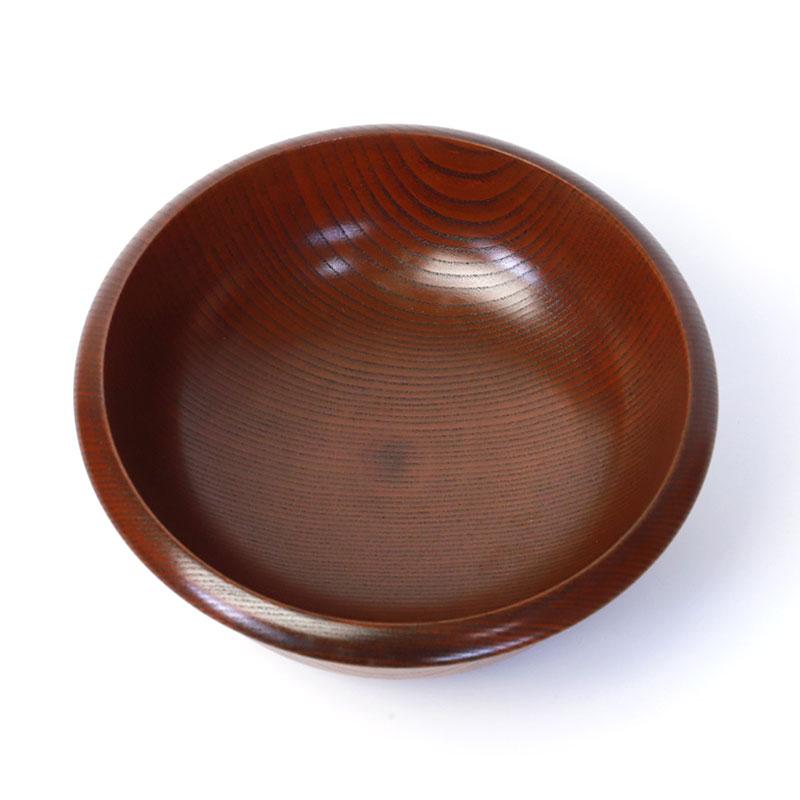 みよし漆器本舗 木製 多用鉢 渕太 20.5cm 漆塗り 盛り鉢 皿 多用椀