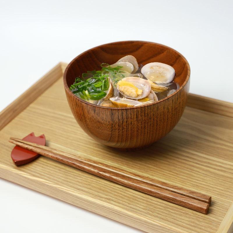 みよし漆器本舗 50％OFF 食洗機対応 ナノガラスコート 大汁椀（13cm