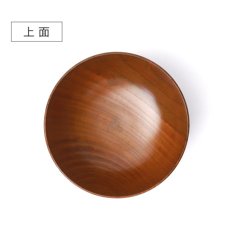 みよし漆器本舗 汁椀 天然木製 お椀 蝶彫り おわん スープボウル