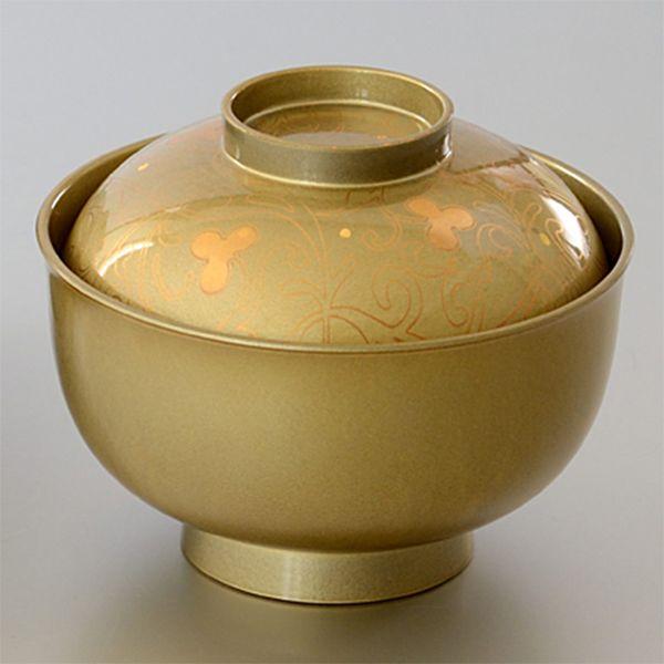 みよし漆器本舗 送料無料 お椀 お碗 蓋付 雑煮椀揃え KIN（5客組