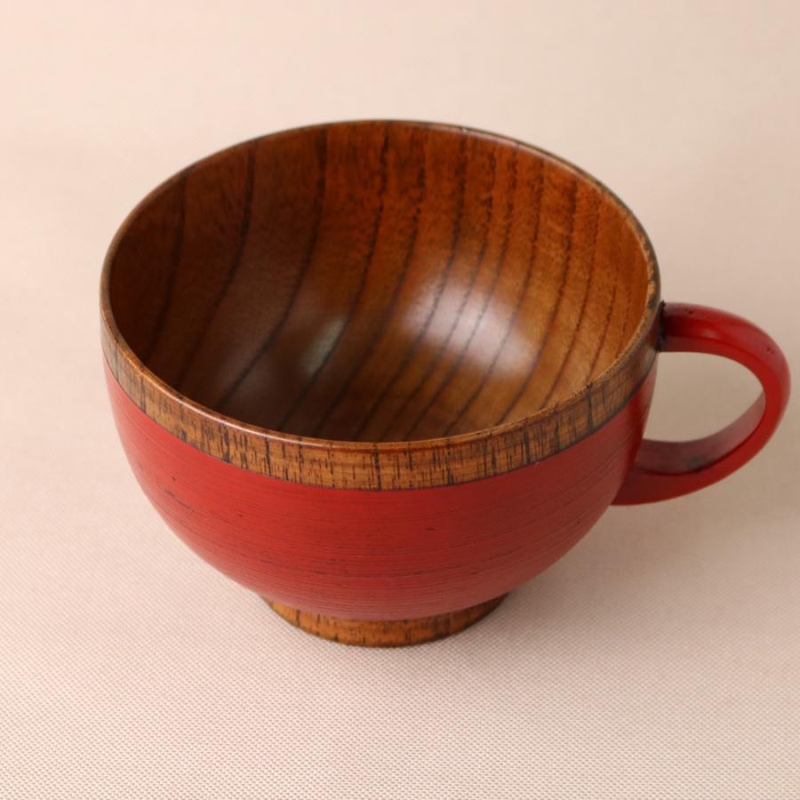 みよし漆器本舗 天然木製 お椀 お碗 カスミ スープカップ スープボウル