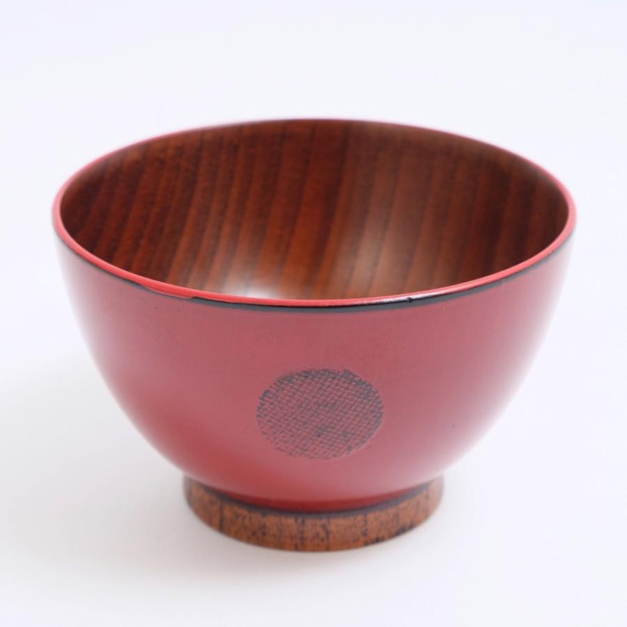 みよし漆器本舗 天然木製 お椀 お碗 汁椀 こまり 根来 漆塗り おわん
