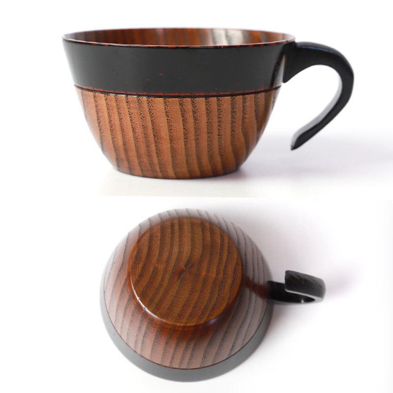 みよし漆器本舗 30%OFF スープカップ スープボウル 天然木製