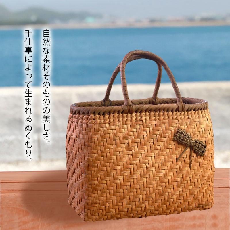 美品】山葡萄 かごバッグ 大判 【公式通販】