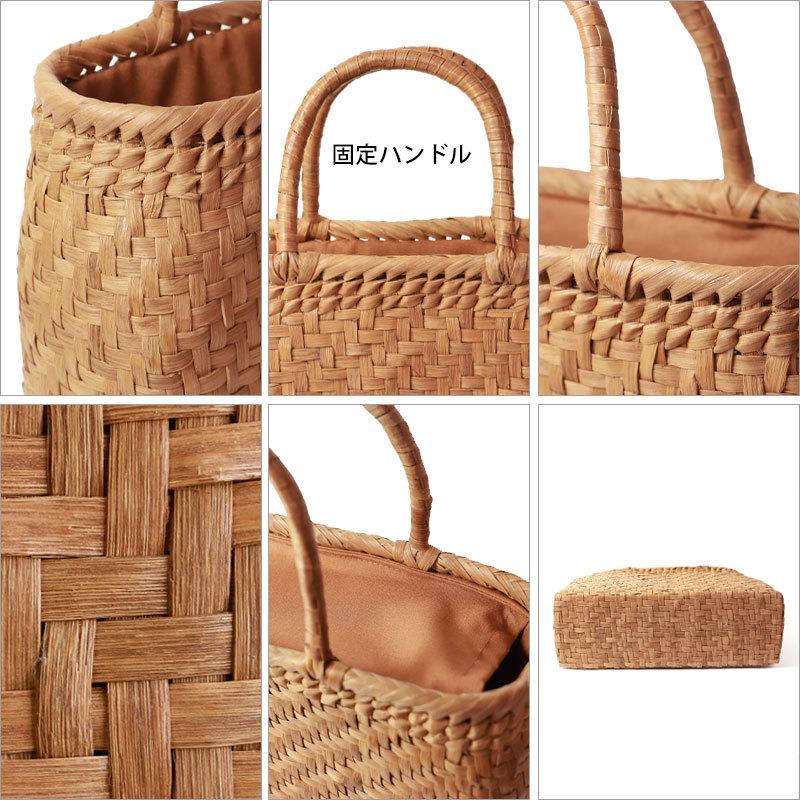 50%OFF 山葡萄 かごバッグ 1年保証付き 内布付き 山ぶどう やまぶどう 天然素材 カゴバッグ レディース 大人 おしゃれ A4 B5 ハンドメイド 母の日の画像
