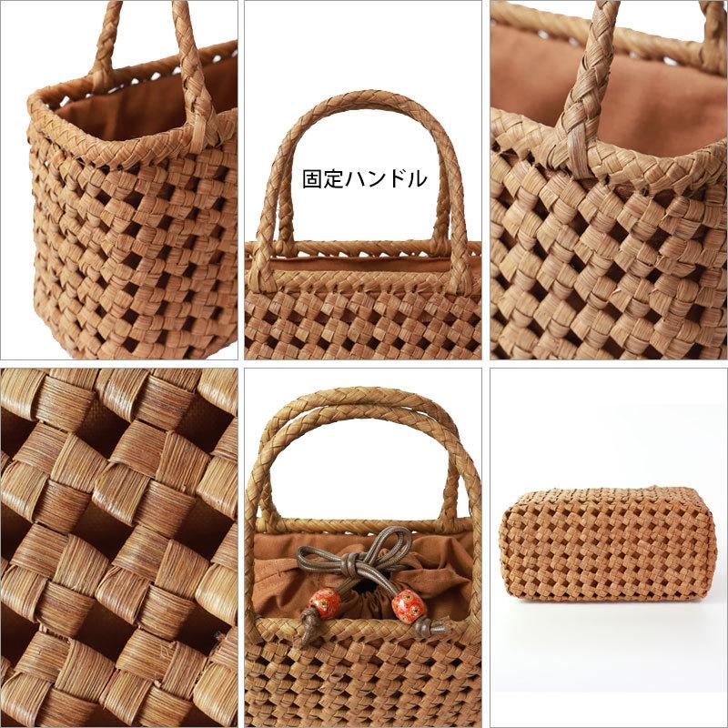 みよし漆器本舗 山葡萄 かごバッグ 1年保証付き 内布付き 山ぶどう