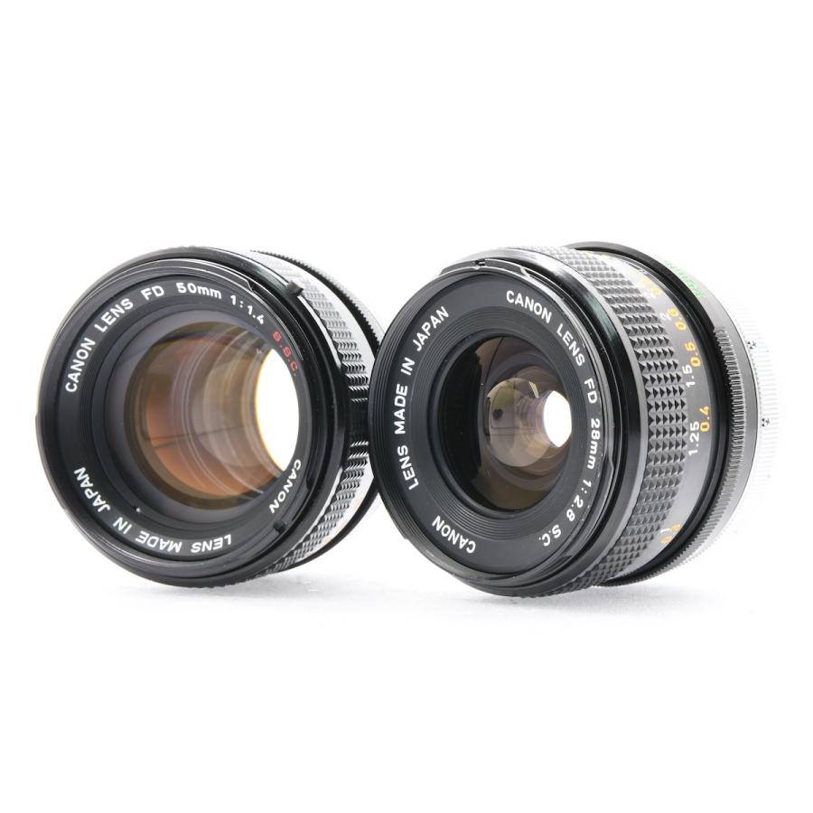 キヤノン Canon AE-1 ブラック FD 50mm f1.4 S.S.C. キヤノン Canon AE-1 ブラック + FD 50mm F1.4 S.S.C. 28mm F2.8