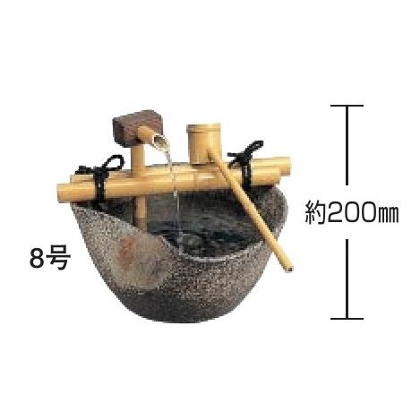 手水鉢仕掛ける 小川8号 園芸用品-鉢、プランター-花、ガーデニング