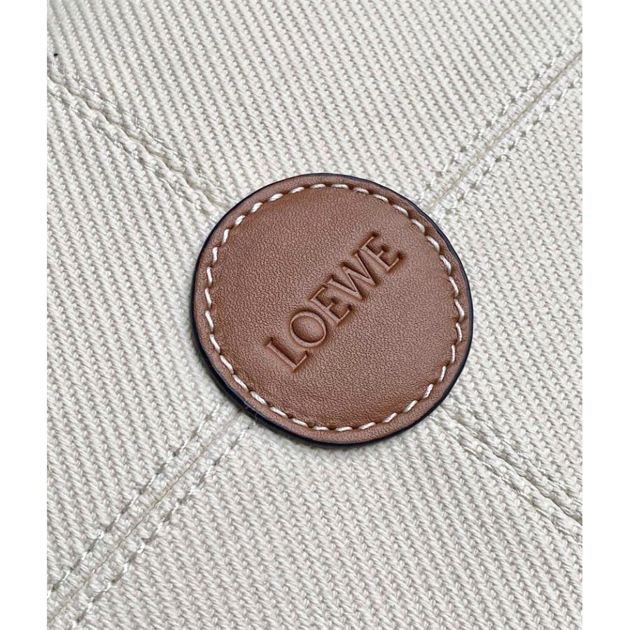 LOEWE ロエベ トートバッグ クッショントート キャンバス カーフ LOEWE ロエベ トートバッグ クッショントート キャンバス カーフ