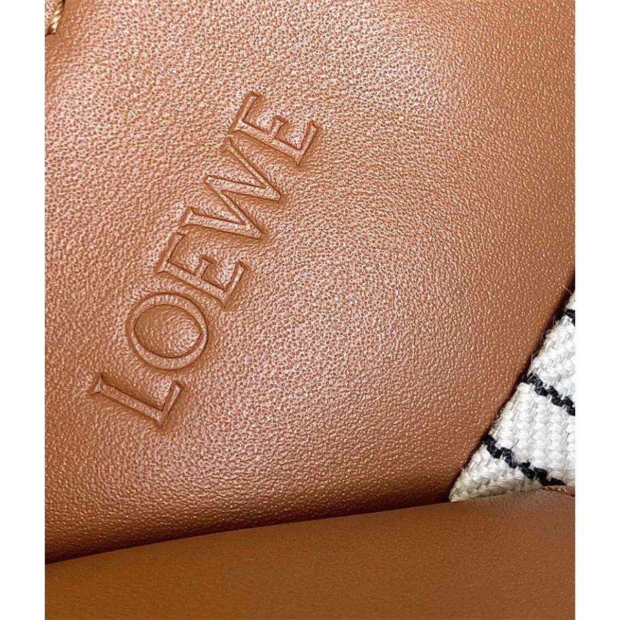 LOEWE ロエベ トートバッグ クッショントート キャンバス カーフ LOEWE ロエベ トートバッグ クッショントート キャンバス カーフ