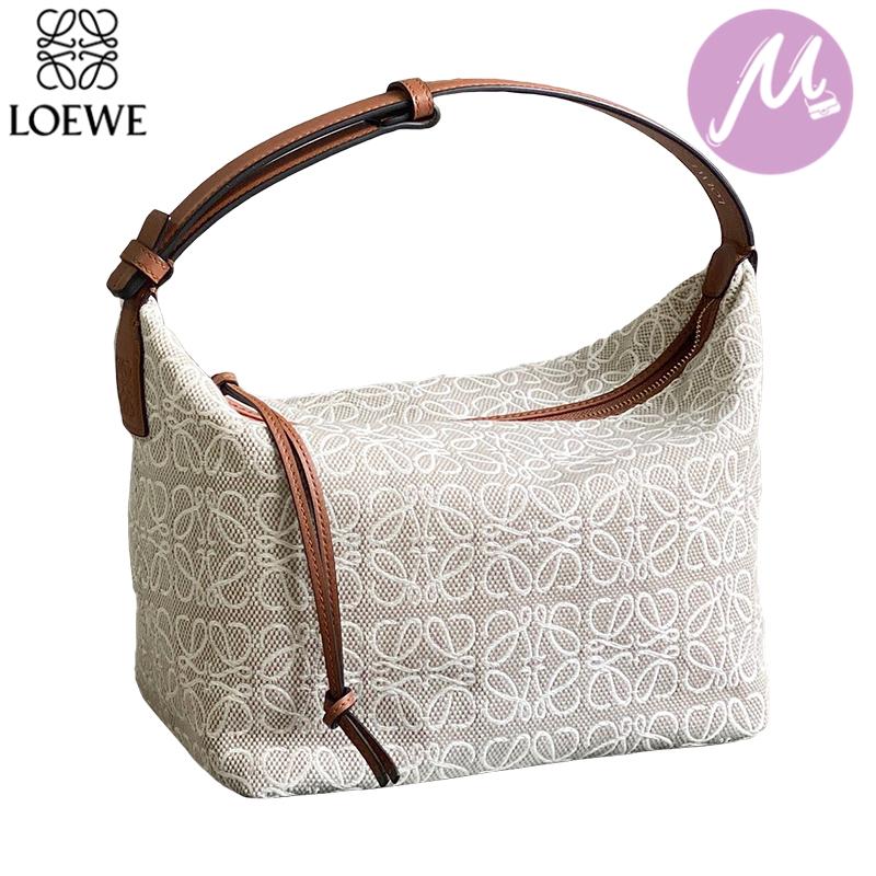 LOEWE ロエベ loewe レザー ハンドバッグ キュービィバッグ アナグラム 