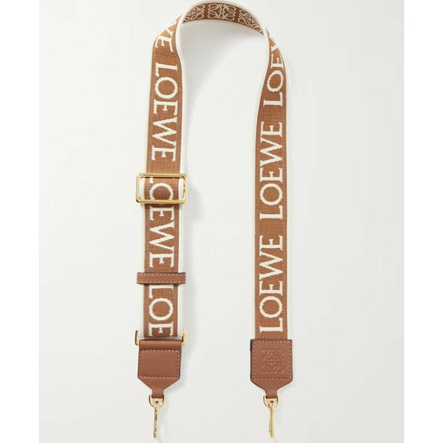 LOEWE ロエベ ストラップ loewe レザー Anagram leather-trimmed LOEWE ロエベ ストラップ loewe レザー Anagram leather-trimmed